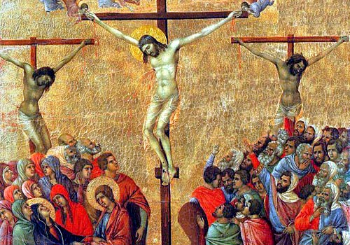Gesù muore sulla croce ( 5 Mistero del dolore)