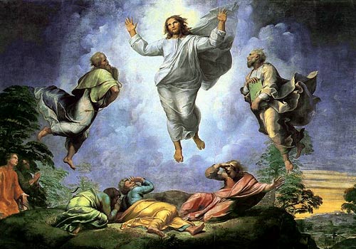 La trasfigurazione del Signore  ( 4° mistero della luce)