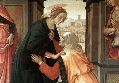 La visitazione della Vergine Maria (2 Mistero della gioia)